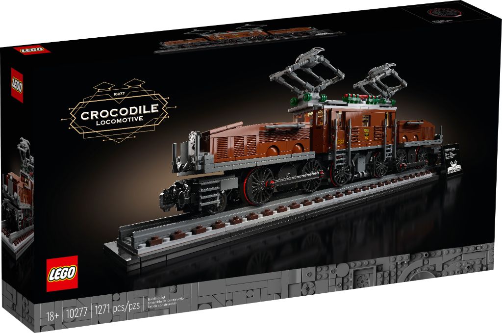LEGO 10277 Crocodile Locomotive 8