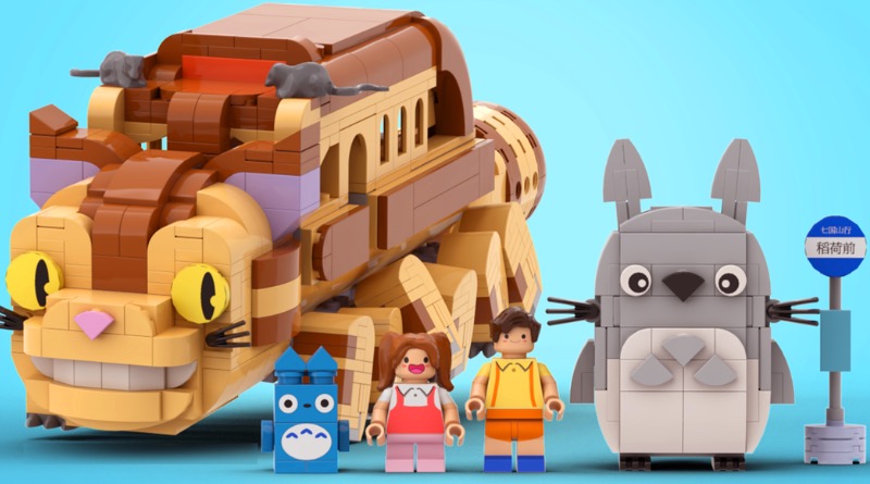 'Starry Night' LEGO Ideas designer's My Neighbor Totoro project reaches 10K