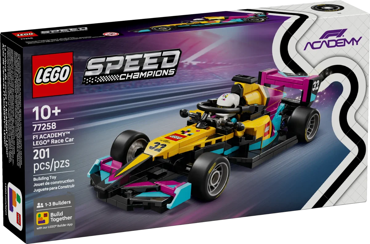 LEGO Speed Champions 77258 F1 ACADEMY LEGO Race Car 1 1200x793