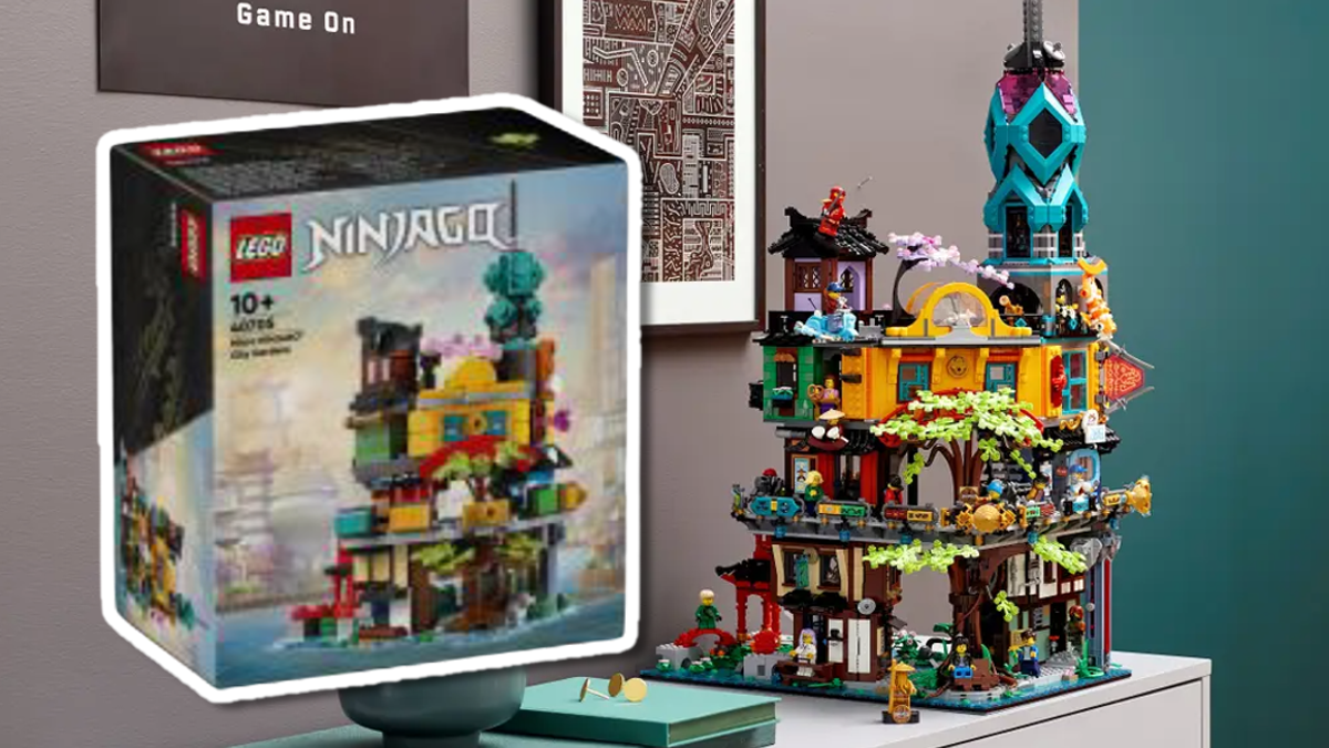 LEGO is giving away Micro NINJAGO City Gardens with a tiny qualifying spend