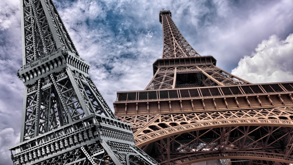 LEGO explains why 10307 Eiffel Tower is dark grey, not brown