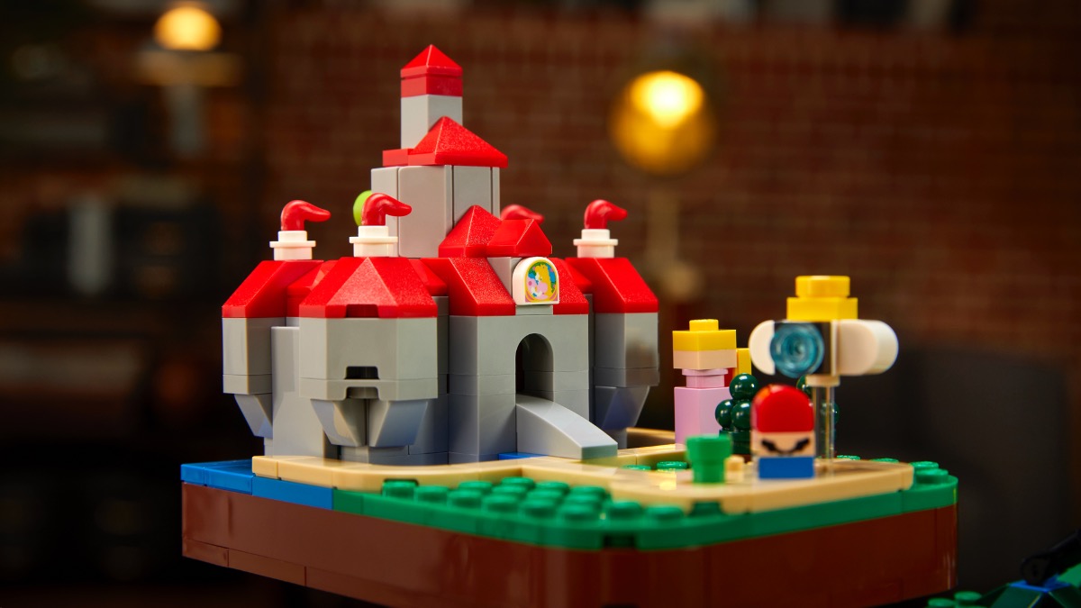 The characters of LEGO 71395 Super Mario 64 Question Mark Block