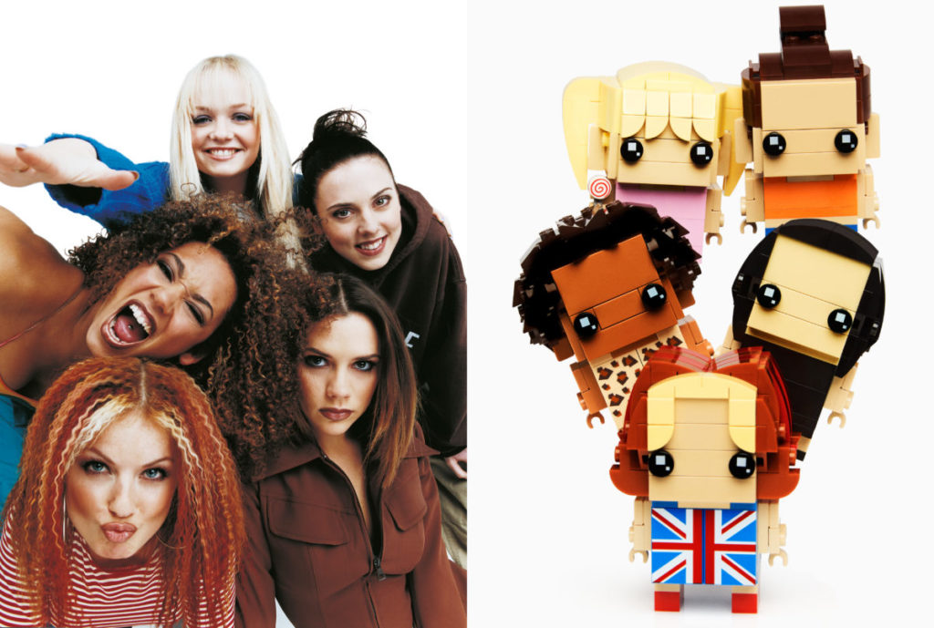 Spice Girls and LEGO BrickHeadz Spice Girls shot by Rankin 1 1024x689